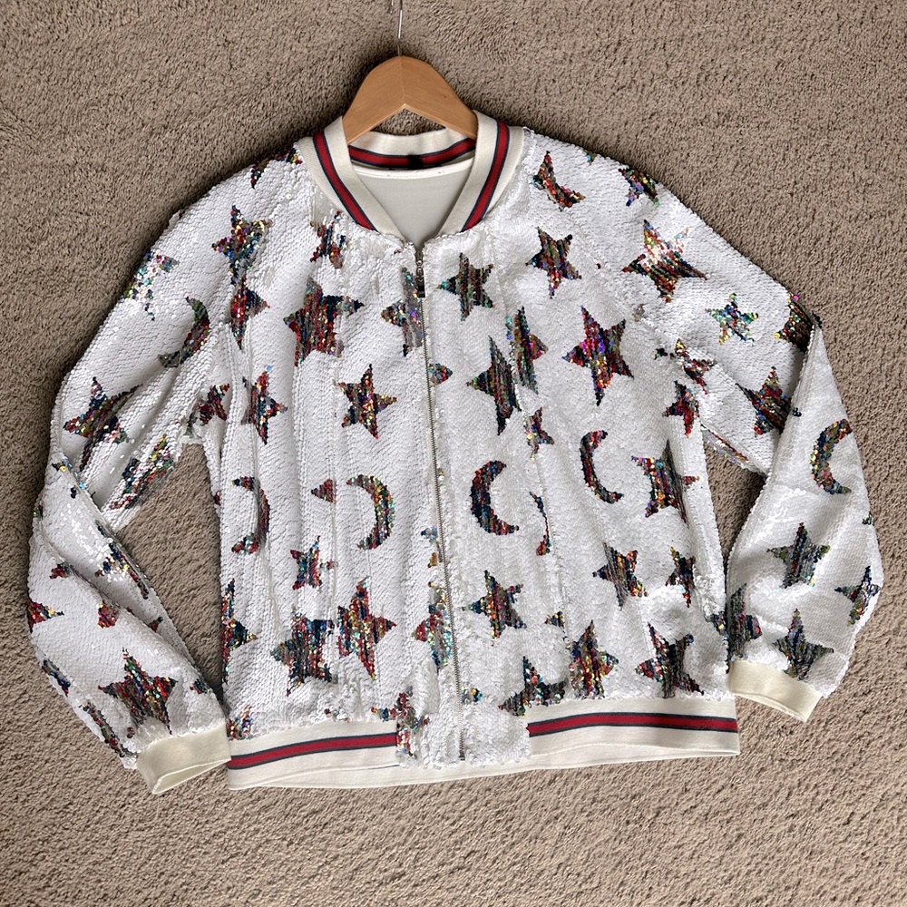 Alberto Makali sequin jacket